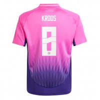 Camisa de Futebol Alemanha Toni Kroos #8 Equipamento Secundário Europeu 2024 Manga Curta